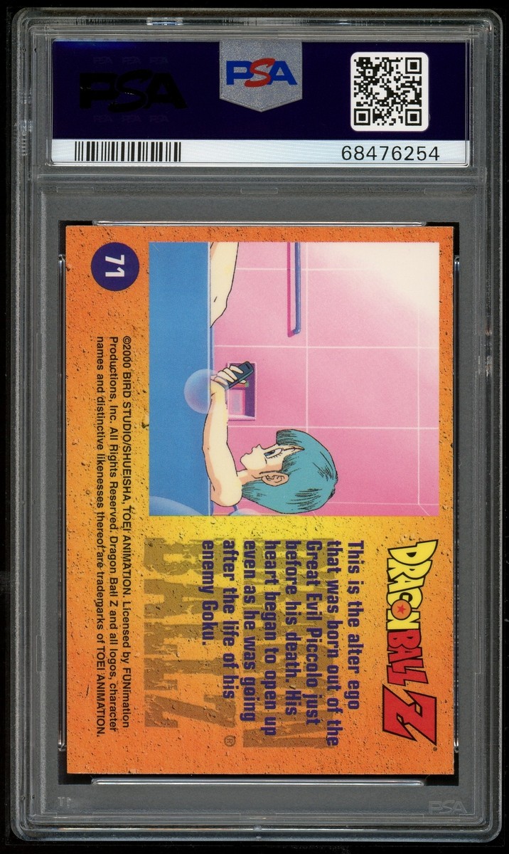 Dragon Ball Z ArtBox Chromium 71 Piccolo 2000 PSA 8 68476254 | eBay