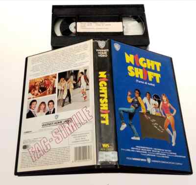 VHS Ita Commedia NIGHT SHIFT, Shelley Long Michael Keaton 