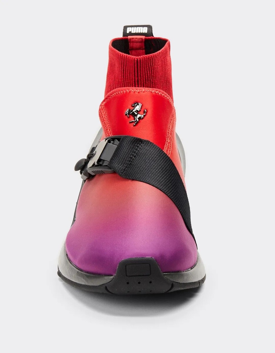 $650 PUMA x Ferrari ION F Pool Shoes Red Black Sunset 307182  display picture 2