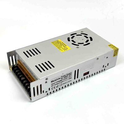 Meishile Power Supply S-360-24 Netzteil Input 110/220Vac, Output 24Vdc 15A, used