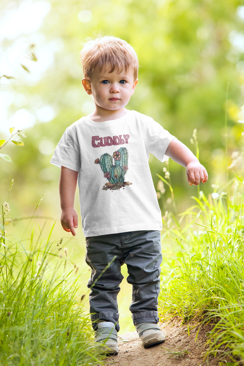 Cuddly As A Cactus Toddler Short Sleeve Tee | eBay