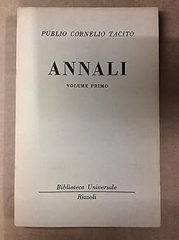 ANNALI: [Taschenbuch] TACITO Cornelio -