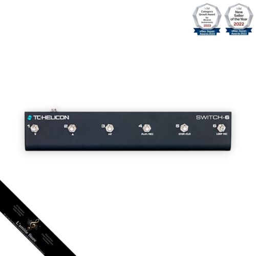 TC Helicon Switch - 6 Zubehör Pedal Expanded Effects Control JP Switch 6 schwarz - Bild 5 von 16