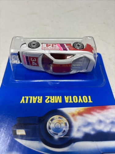 Hot Wheels Toyota MR2 Rally 1992 Blue Card Collector 233 White 4609 SP3 - Picture 4 of 9
