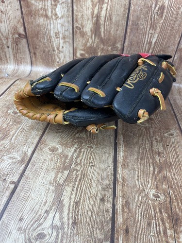 Rawlings Baseball Glove Sammy Sosa Black Leather Model RBG21W 11.5 Inch LH - Imagen 5 de 7