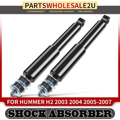 2pcs Front Driver & Passenger Shock Absorber for Hummer H2 03 04 05 06 07 6.0L