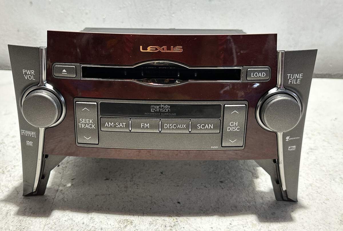 2007-2009 LEXUS LS460 LS600H RADIO CD PLAYER RECEIVER MARK