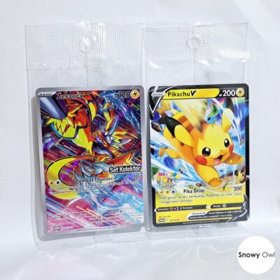 Zeraora 159/SV-P & Pikachu V 377/S-P Promo Set Pokemon TCG Card