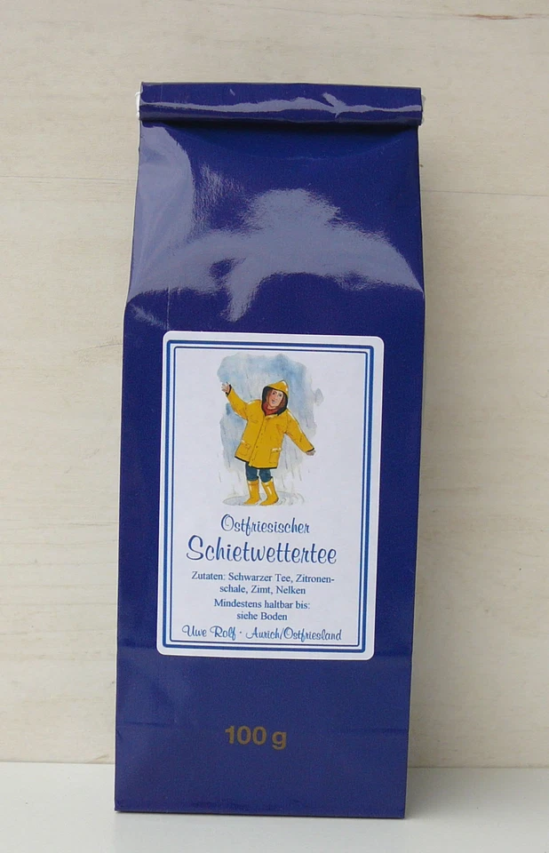Ostfriesischer Schietwettertee 100g Ostfriesentee Ostfriesische Mischung Gewürze - Bild 2 von 2