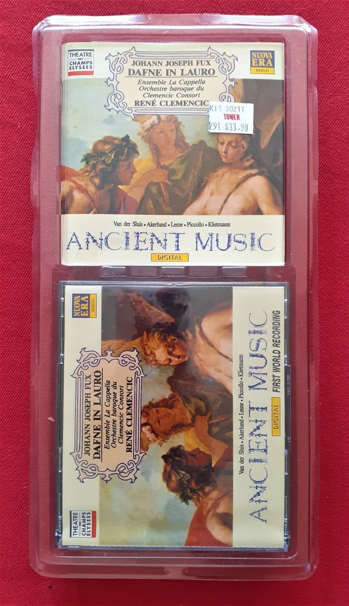 Johann Joseph Fux – Dafne In Lauro, 2xCD EU 1990 NUOVA ERA – 6930/31 Johann Joseph Fux – Dafne In Lauro, 2xCD EU 1990 NUOVA ERA – 6930/31