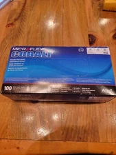 100 Ansell N194 Microflex Cobalt Blue Nitrile Gloves Powder-Free XL
