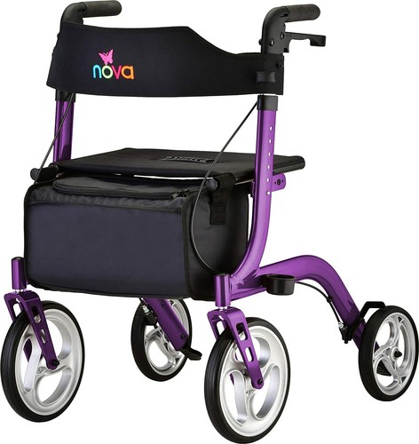 Nova Express Rolling Mobility Walker Rollator - 4 COLOR CHOICE NEW - Picture 14 of 25