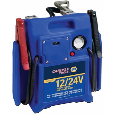 Carlyle Tools 3400A 12V/24V Jheavy Duty Ump Starter + Power Supply - NJ1224V