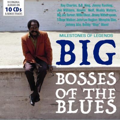 BIG BOSSES OF THE BLUES 10CD WALLET BOX SET-RAY CHARLES,BROWN,BB KING 10 CD NEU