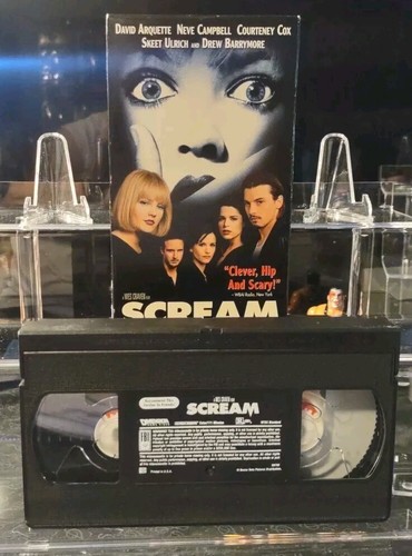 Scream (Wes Craven VHS Tape, 1997) Cult Classic Horror - Picture 5 of 5