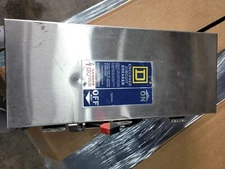 Square D FA100DS Stainless 100 Amp Circuit Breaker Enclosure with 60 Amp Breaker