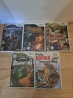 Lot Of 5 Nintendo Wii Outdoor Games Hunting Fishing