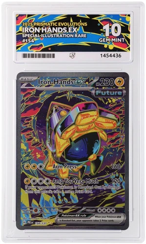Iron Hands ex 154/131 ACE graded card