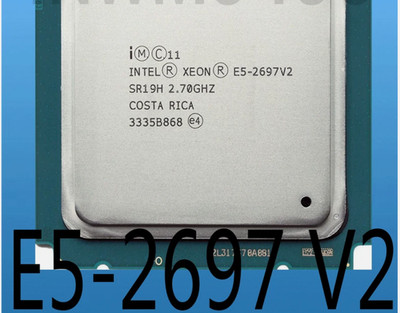 Intel Xeon E5-2697 V2 2.7GHz 12 Core 30M LGA2011 130W SR19H CPU Processor