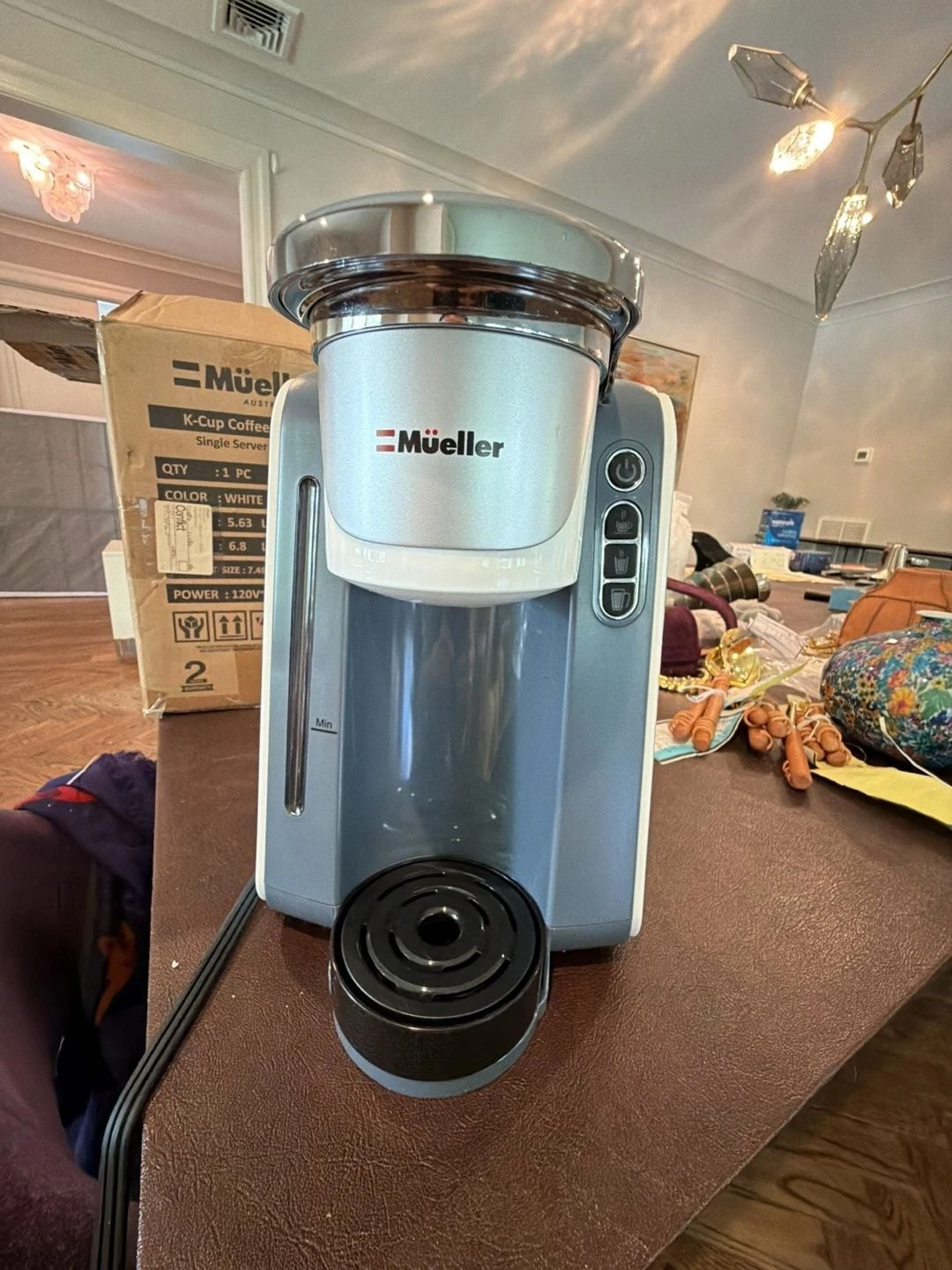 Mueller Austria U-700 Single Serve K-Cup Coffee Maker used only a few times!
Opens in a new window o