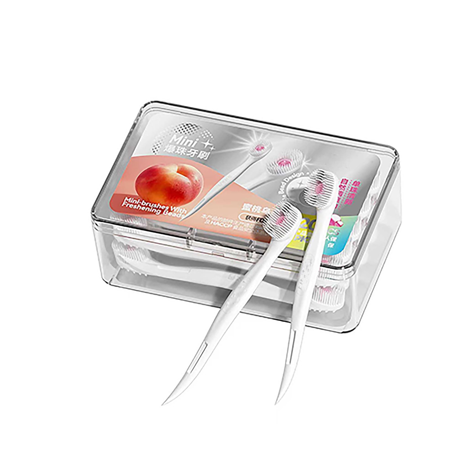 -disposable Toothbrushes With Toothpaste And Pick For Travel