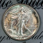 * 1917-P * NEAR+ GEM BU MS WALKING LIBERTY HALF-DOLLAR * FROM COLLECTION