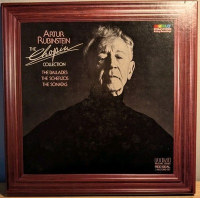 Artur Rubinstein The Chopin Collection RCA Red Seal 3LP Box Set