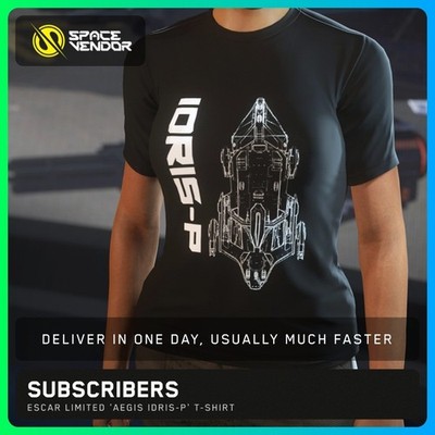 Star Citizen - Escar Limited 'Aegis Idris-P' T-shirt - Space Vendor