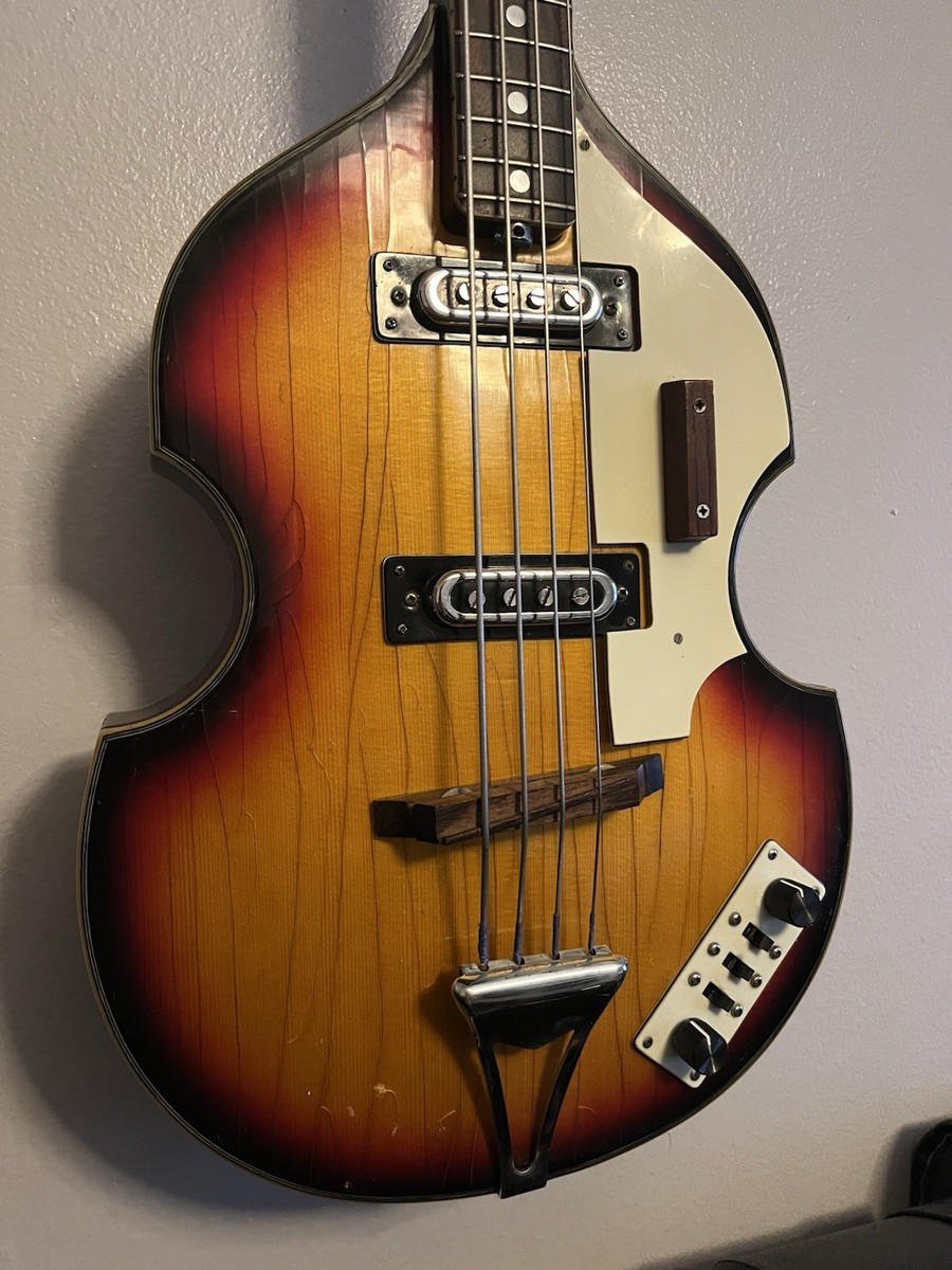 Univox Lectra Violin Bass Guitar - 1970s MIJ | eBay
