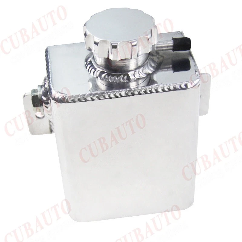 1240ml Aluminium Überlaufflasche Tank Kühlmittel Ausgleichsbehälter + Kappe - Bild 2 von 4