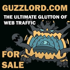 Guzzlord .com / Domains For Sale / Business Brand, Website Name / Pokemon