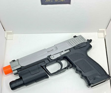 Resident Evil 4 Gun Pistol SG-09 R w/ Laser sight-Prop Cosplay Costume