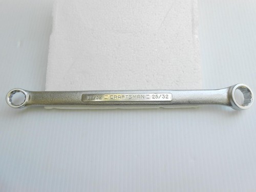 Vintage Craftsman -V- 43925 - 19/32 x 25/32 Box End Wrench. Great Condition.