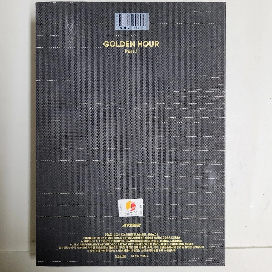 ATEEZ – GOLDEN HOUR : Part.1 Album – K-Pop – Open Box – Box Damaged Foto 3 de 4