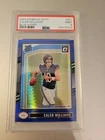 2024 Panini Donruss Optic - Rated Rookie Caleb Williams #201 Blue Hyper Prizm