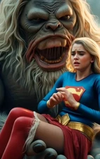 4x6  Color Photo Print Women Famous Fan Art ai Fantasy superhero cosplay Vb 14