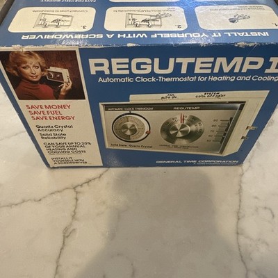 Regutemp II Automatic clock thermostat For Heating And Cooling