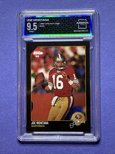 1992 Collector's Edge Joe Montana #250 card