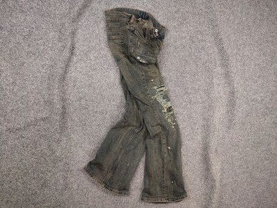 Vintage Mud Max Japan Bootcut if six was nine Y2K LGB Pierced Denim Flared Jeans