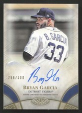 2021 Topps Tier One - Break Out Autographs Bryan Garcia Auto #/300 #BOA-BG
