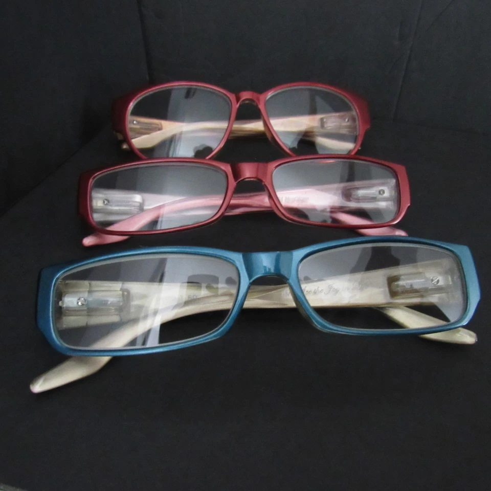 Lote de 3 Gafas de Lectura 1.50 Por Joy Magano ¡RECTANGULARES Y REDONDAS! ¡TAMBIÉN BIFOCALES! Foto 2 de 4