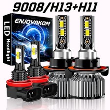 For Chevrolet Cruze 2011-2015 Super Bright LED Headlights Bulbs Hi/Lo Fog Beam