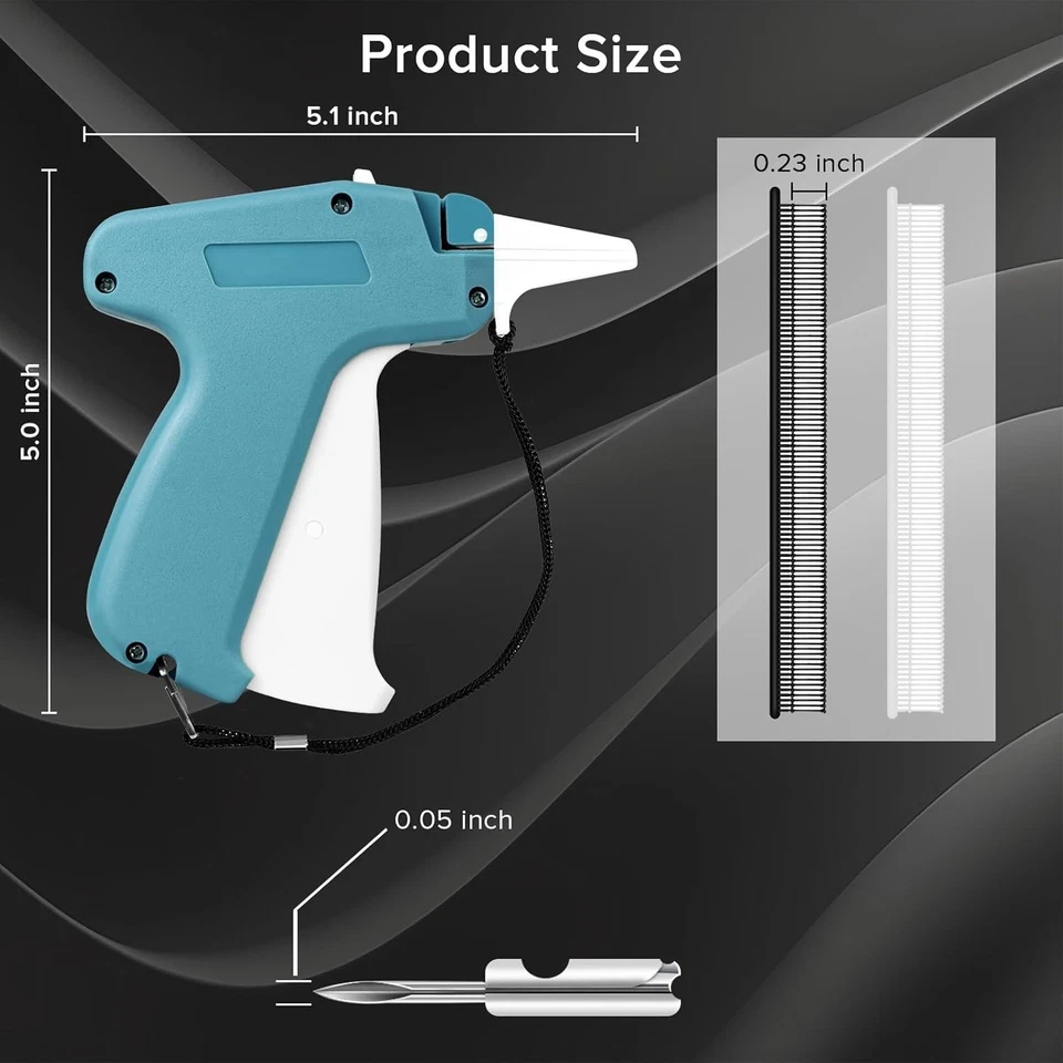 Mini pistola de puntada para ropa con 4000 sujetadores - Solución de reparación instantánea Foto 4 de 4