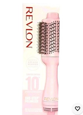 Revlon One-Step Volumizer Hair Dryer Ceramic Brush- 10th Anniversary, Pink Fizz