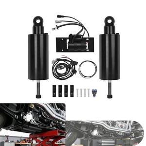 Chrome Shocks For Harley Softail Heritage Fatboy Deuce 2000-2022 FXST – Pair