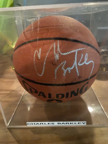 Charles Barkley Signed NBA Basketball With JSA COA - Picture 1 of 1