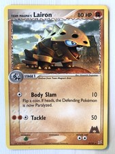 Team Magma's Lairon 20/95 Team Magma vs Team Aqua NM on eBay