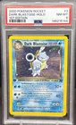 Dark Blastoise 2000 Pokemon Rocket 1st Edition Holo 3/82 PSA 8 NS1