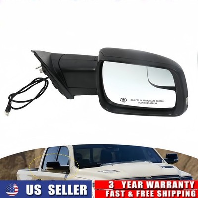 Passenger Side Mirror Multi-function New For 2019-2024 Ram 1500 w/Power Heated