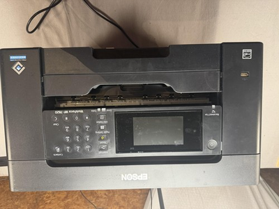 #ad #ad Epson WorkForce WF 7820 All In One Printer Duplex WiFi USB Ethernet No Ink Test $58.99